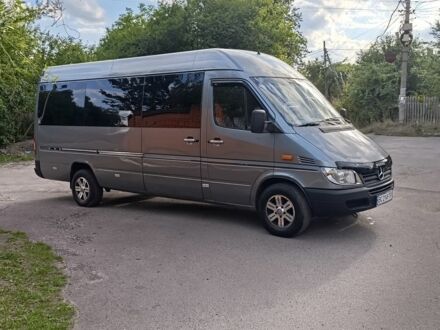 Серый Мерседес Sprinter, объемом двигателя 2.7 л и пробегом 600 тыс. км за 9020 $, фото 1 на Automoto.ua