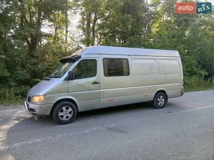 Серый Мерседес Sprinter, объемом двигателя 2.69 л и пробегом 610 тыс. км за 8500 $, фото 1 на Automoto.ua