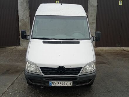 Серый Мерседес Sprinter, объемом двигателя 2.1 л и пробегом 362 тыс. км за 4400 $, фото 1 на Automoto.ua
