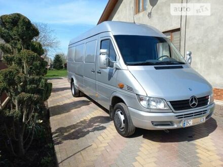 Сірий Мерседес Sprinter, об'ємом двигуна 2.7 л та пробігом 367 тис. км за 18500 $, фото 1 на Automoto.ua