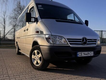 Серый Мерседес Sprinter, объемом двигателя 2.1 л и пробегом 519 тыс. км за 8000 $, фото 1 на Automoto.ua