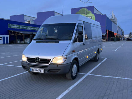 Серый Мерседес Sprinter, объемом двигателя 2.7 л и пробегом 395 тыс. км за 10700 $, фото 1 на Automoto.ua