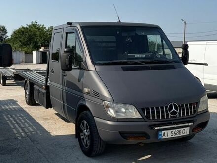 Серый Мерседес Sprinter, объемом двигателя 2.69 л и пробегом 350 тыс. км за 19000 $, фото 1 на Automoto.ua