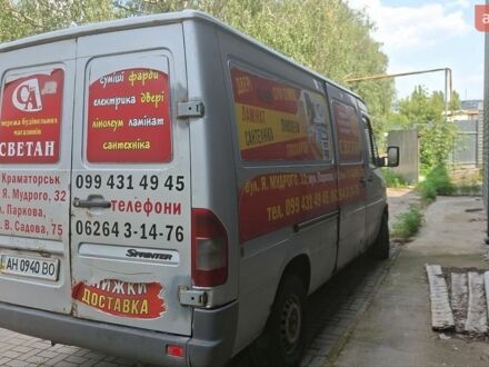 Серый Мерседес Sprinter, объемом двигателя 2.2 л и пробегом 420 тыс. км за 7499 $, фото 1 на Automoto.ua