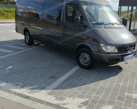 Серый Мерседес Sprinter, объемом двигателя 2.7 л и пробегом 170 тыс. км за 13500 $, фото 1 на Automoto.ua