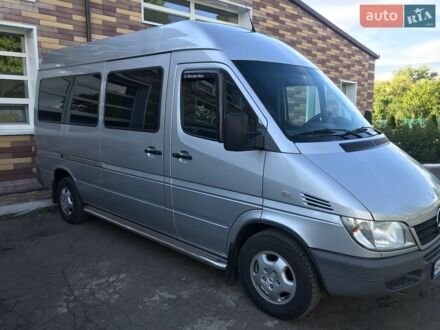 Сірий Мерседес Sprinter, об'ємом двигуна 2.7 л та пробігом 377 тис. км за 15500 $, фото 1 на Automoto.ua