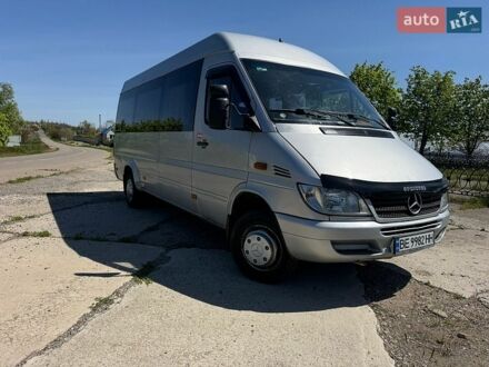 Серый Мерседес Sprinter, объемом двигателя 2.69 л и пробегом 100 тыс. км за 16500 $, фото 1 на Automoto.ua