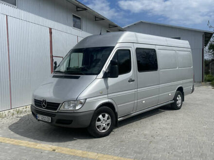 Серый Мерседес Sprinter, объемом двигателя 2.7 л и пробегом 10 тыс. км за 16000 $, фото 1 на Automoto.ua