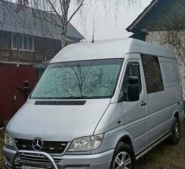 Серый Мерседес Sprinter, объемом двигателя 2.2 л и пробегом 470 тыс. км за 8500 $, фото 1 на Automoto.ua