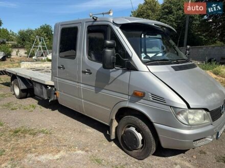 Сірий Мерседес Sprinter, об'ємом двигуна 2.69 л та пробігом 390 тис. км за 19700 $, фото 1 на Automoto.ua
