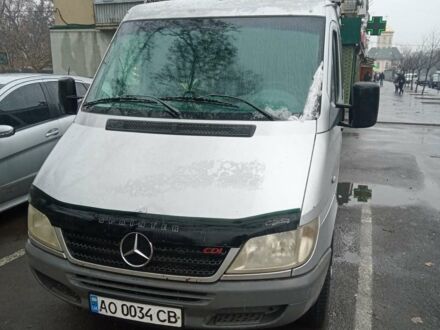 Серый Мерседес Sprinter, объемом двигателя 2.15 л и пробегом 426 тыс. км за 8114 $, фото 1 на Automoto.ua