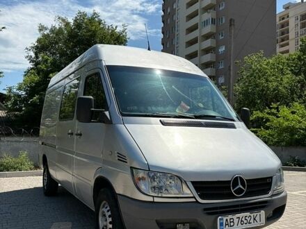 Серый Мерседес Sprinter, объемом двигателя 2.15 л и пробегом 465 тыс. км за 7500 $, фото 1 на Automoto.ua