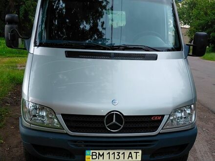 Серый Мерседес Sprinter, объемом двигателя 2.2 л и пробегом 806 тыс. км за 7000 $, фото 1 на Automoto.ua