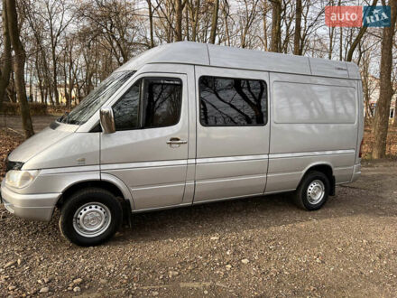 Серый Мерседес Sprinter, объемом двигателя 2.7 л и пробегом 350 тыс. км за 9200 $, фото 1 на Automoto.ua