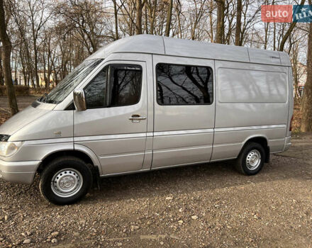 Серый Мерседес Sprinter, объемом двигателя 2.7 л и пробегом 350 тыс. км за 9200 $, фото 1 на Automoto.ua