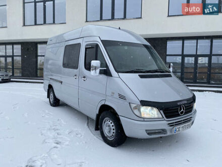 Серый Мерседес Sprinter, объемом двигателя 2.69 л и пробегом 500 тыс. км за 8700 $, фото 1 на Automoto.ua