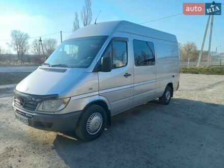 Сірий Мерседес Sprinter, об'ємом двигуна 2.1 л та пробігом 250 тис. км за 11000 $, фото 1 на Automoto.ua