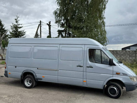 Серый Мерседес Sprinter, объемом двигателя 2.7 л и пробегом 397 тыс. км за 17500 $, фото 1 на Automoto.ua