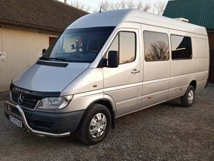 Мерседес Sprinter 2005 в Борщеве на Automoto.ua Серый Мерседес Sprinter, объемом двигателя 2.2 л и пробегом 150 тыс. км за 11200 $, фото 1 на Automoto.ua