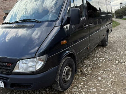 Серый Мерседес Sprinter, объемом двигателя 2.7 л и пробегом 230 тыс. км за 9300 $, фото 1 на Automoto.ua