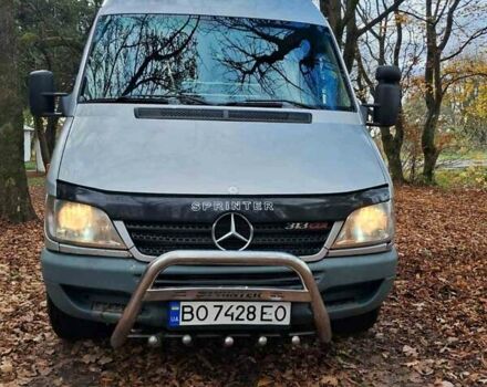 Мерседес Sprinter 2005 у Рогатине на Automoto.ua Сірий Мерседес Sprinter, об'ємом двигуна 2.2 л та пробігом 400 тис. км за 7200 $, фото 1 на Automoto.ua