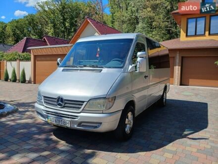 Серый Мерседес Sprinter, объемом двигателя 2.15 л и пробегом 420 тыс. км за 5500 $, фото 1 на Automoto.ua