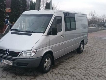 Сірий Мерседес Sprinter, об'ємом двигуна 2.1 л та пробігом 620 тис. км за 9300 $, фото 1 на Automoto.ua