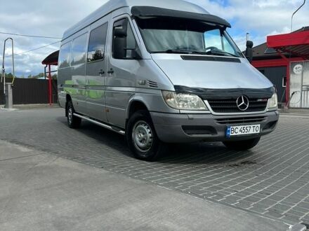 Серый Мерседес Sprinter, объемом двигателя 2.69 л и пробегом 620 тыс. км за 14700 $, фото 1 на Automoto.ua