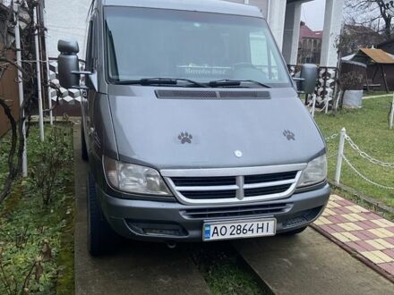 Сірий Мерседес Sprinter, об'ємом двигуна 0.27 л та пробігом 486 тис. км за 12500 $, фото 1 на Automoto.ua