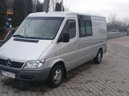 Серый Мерседес Sprinter, объемом двигателя 2.1 л и пробегом 620 тыс. км за 9300 $, фото 1 на Automoto.ua