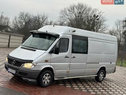 Серый Мерседес Sprinter, объемом двигателя 2.2 л и пробегом 700 тыс. км за 7900 $, фото 1 на Automoto.ua