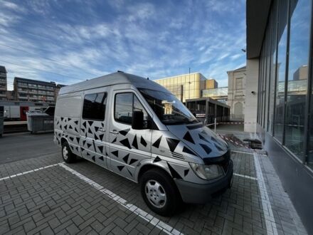 Сірий Мерседес Sprinter, об'ємом двигуна 2.3 л та пробігом 520 тис. км за 7900 $, фото 1 на Automoto.ua