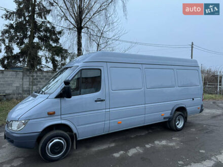 Серый Мерседес Sprinter, объемом двигателя 2.7 л и пробегом 398 тыс. км за 18900 $, фото 1 на Automoto.ua