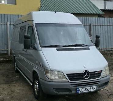 Серый Мерседес Sprinter, объемом двигателя 2.7 л и пробегом 412 тыс. км за 13000 $, фото 1 на Automoto.ua