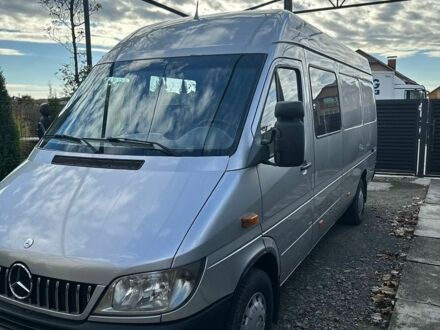 Серый Мерседес Sprinter, объемом двигателя 2.15 л и пробегом 770 тыс. км за 13500 $, фото 1 на Automoto.ua