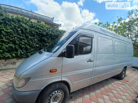 Серый Мерседес Sprinter, объемом двигателя 2.2 л и пробегом 413 тыс. км за 7300 $, фото 1 на Automoto.ua