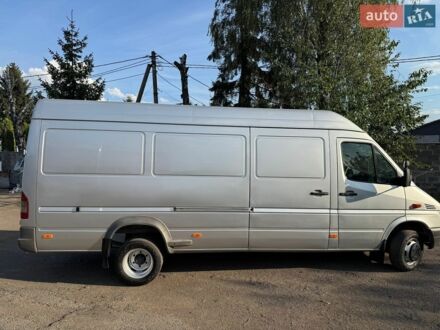 Серый Мерседес Sprinter, объемом двигателя 2.7 л и пробегом 387 тыс. км за 19800 $, фото 1 на Automoto.ua