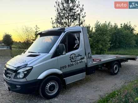 Серый Мерседес Sprinter, объемом двигателя 2.15 л и пробегом 425 тыс. км за 17500 $, фото 1 на Automoto.ua