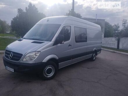 Серый Мерседес Sprinter, объемом двигателя 2.1 л и пробегом 610 тыс. км за 13000 $, фото 1 на Automoto.ua