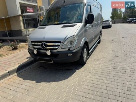 Серый Мерседес Sprinter, объемом двигателя 2.99 л и пробегом 374 тыс. км за 14500 $, фото 1 на Automoto.ua