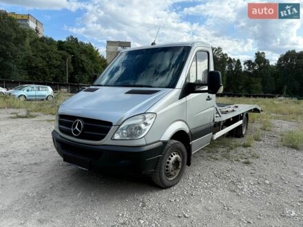 Серый Мерседес Sprinter, объемом двигателя 2.15 л и пробегом 315 тыс. км за 15800 $, фото 1 на Automoto.ua