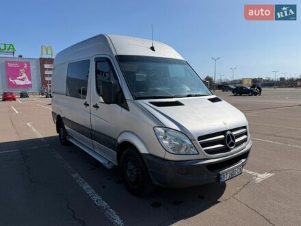 Серый Мерседес Sprinter, объемом двигателя 2.99 л и пробегом 362 тыс. км за 13500 $, фото 1 на Automoto.ua