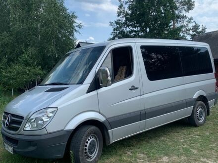 Серый Мерседес Sprinter, объемом двигателя 2.14 л и пробегом 447 тыс. км за 18000 $, фото 1 на Automoto.ua
