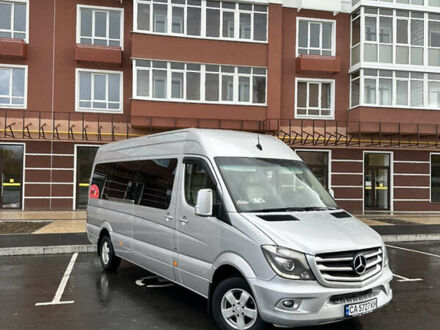 Серый Мерседес Sprinter, объемом двигателя 2.14 л и пробегом 260 тыс. км за 27500 $, фото 1 на Automoto.ua