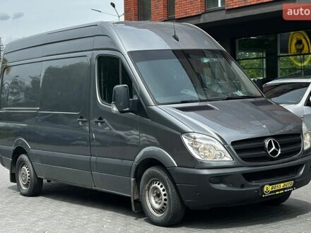 Серый Мерседес Sprinter, объемом двигателя 2.14 л и пробегом 285 тыс. км за 13900 $, фото 1 на Automoto.ua