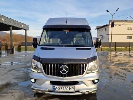 Серый Мерседес Sprinter, объемом двигателя 2.9 л и пробегом 123 тыс. км за 26500 $, фото 1 на Automoto.ua