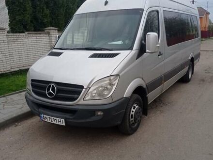 Серый Мерседес Sprinter, объемом двигателя 2.99 л и пробегом 390 тыс. км за 22000 $, фото 1 на Automoto.ua