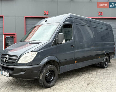 Серый Мерседес Sprinter, объемом двигателя 2.19 л и пробегом 250 тыс. км за 9700 $, фото 1 на Automoto.ua