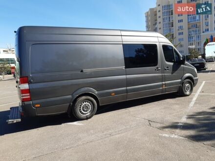 Серый Мерседес Sprinter, объемом двигателя 2.14 л и пробегом 208 тыс. км за 20500 $, фото 1 на Automoto.ua