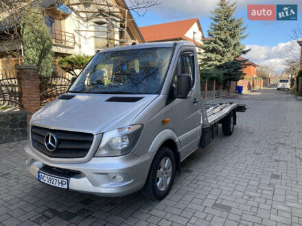 Серый Мерседес Sprinter, объемом двигателя 2.14 л и пробегом 331 тыс. км за 22000 $, фото 1 на Automoto.ua